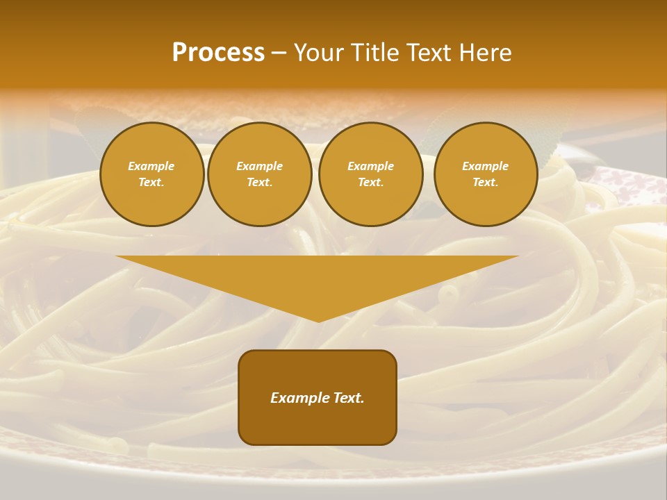Parmesano Macaroni Bucatini PowerPoint Template