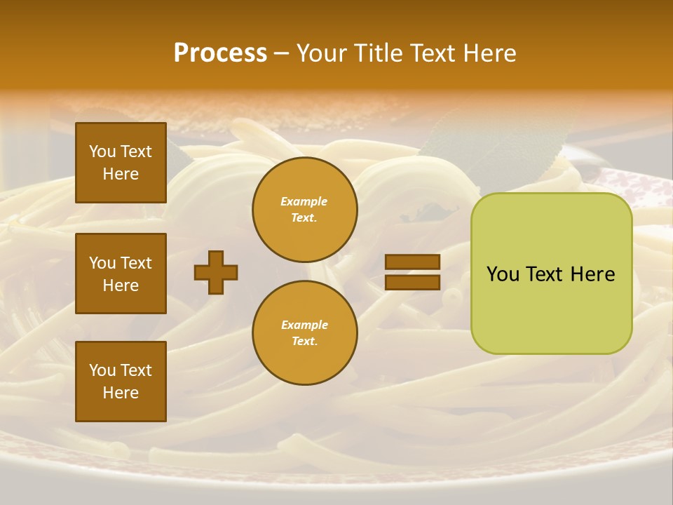 Parmesano Macaroni Bucatini PowerPoint Template