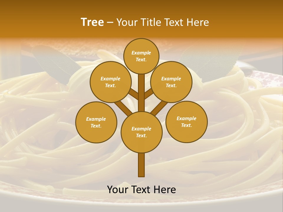 Parmesano Macaroni Bucatini PowerPoint Template