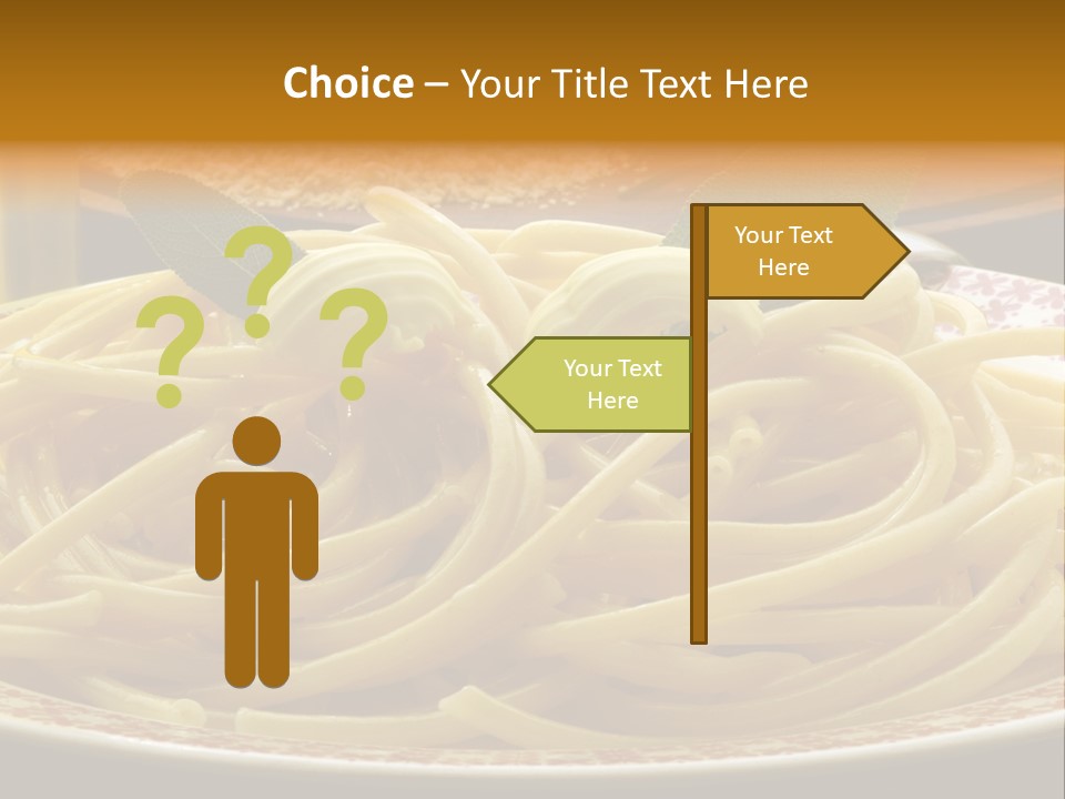 Parmesano Macaroni Bucatini PowerPoint Template