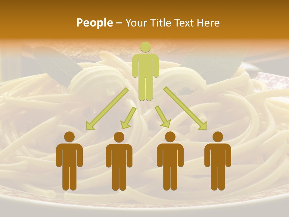 Parmesano Macaroni Bucatini PowerPoint Template
