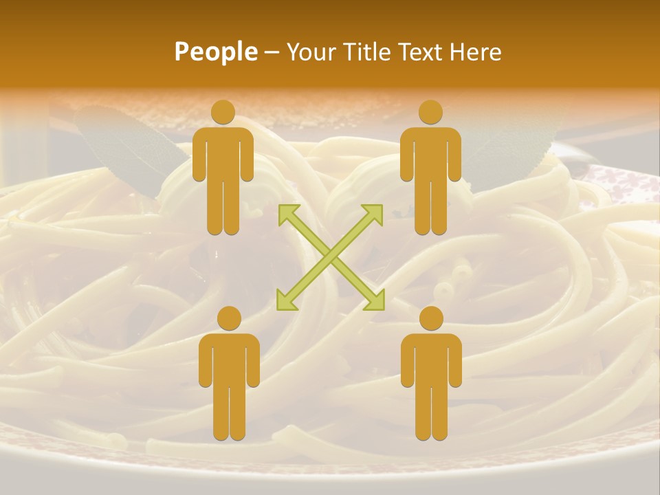Parmesano Macaroni Bucatini PowerPoint Template