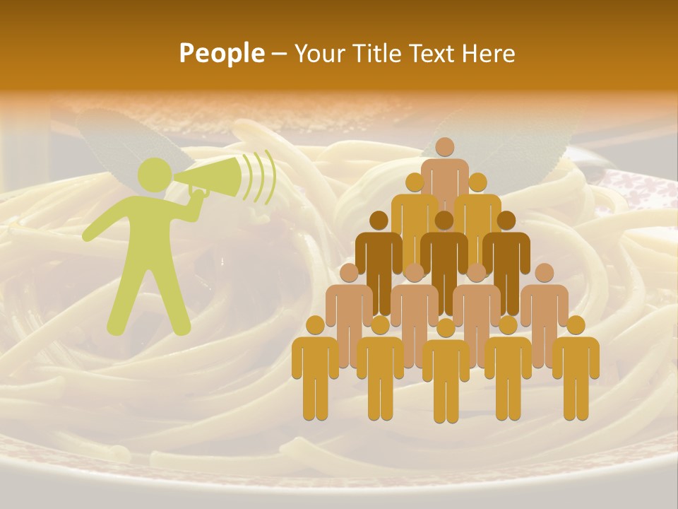 Parmesano Macaroni Bucatini PowerPoint Template
