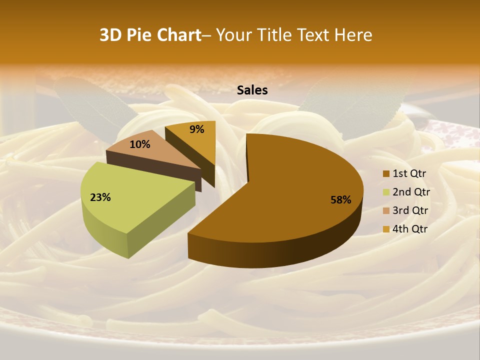 Parmesano Macaroni Bucatini PowerPoint Template