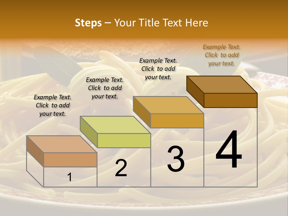 Parmesano Macaroni Bucatini PowerPoint Template