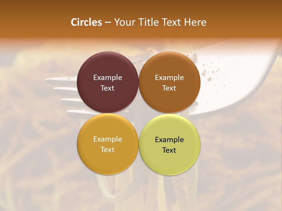 Cucina Bricciole Sugo PowerPoint Template