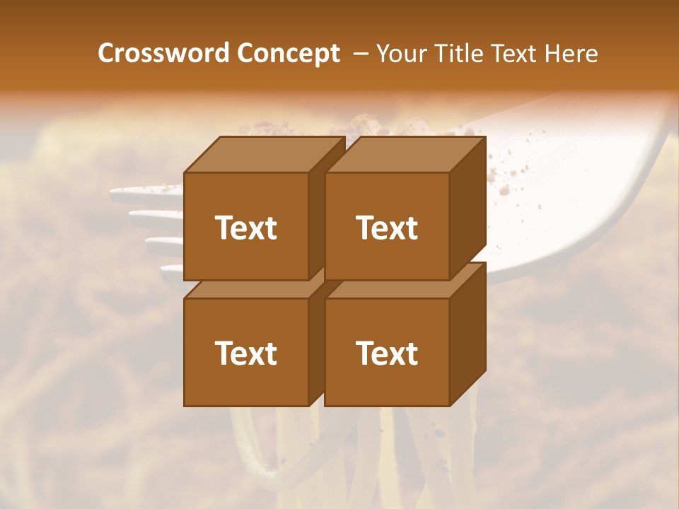 Cucina Bricciole Sugo PowerPoint Template