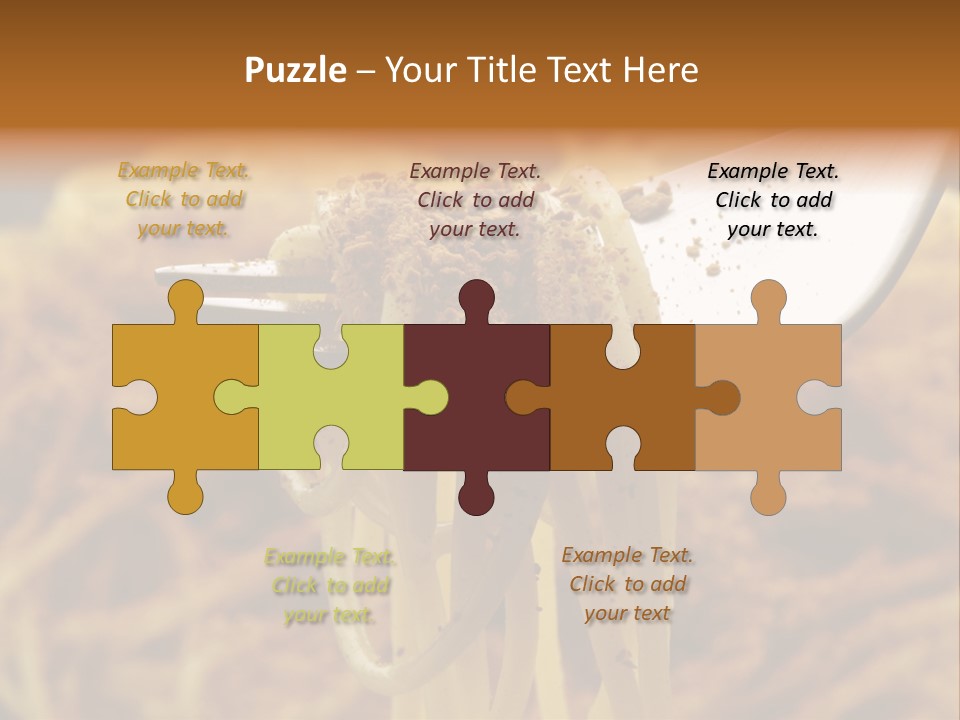 Cucina Bricciole Sugo PowerPoint Template