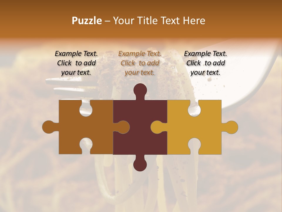 Cucina Bricciole Sugo PowerPoint Template