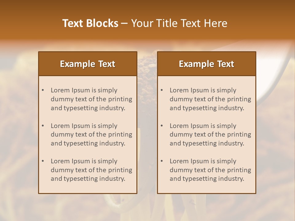 Cucina Bricciole Sugo PowerPoint Template