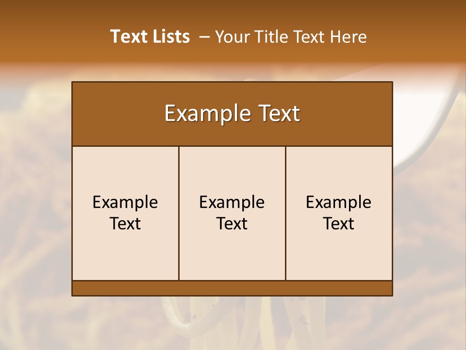Cucina Bricciole Sugo PowerPoint Template