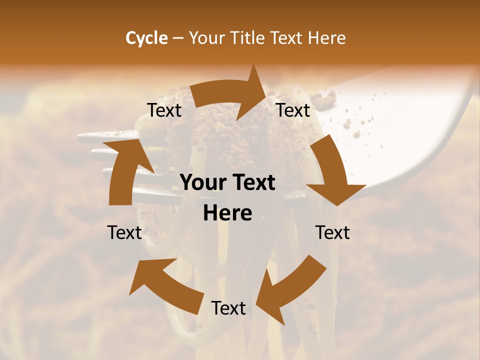 Cucina Bricciole Sugo PowerPoint Template