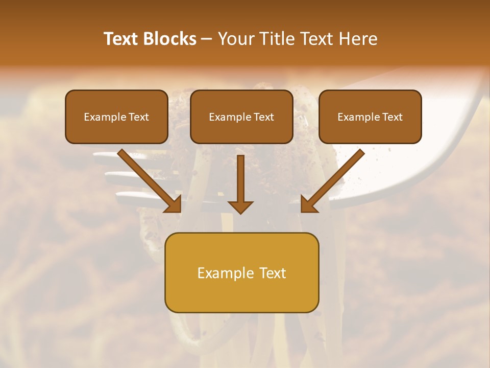 Cucina Bricciole Sugo PowerPoint Template