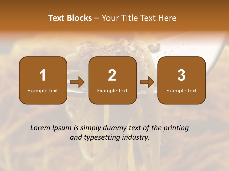 Cucina Bricciole Sugo PowerPoint Template