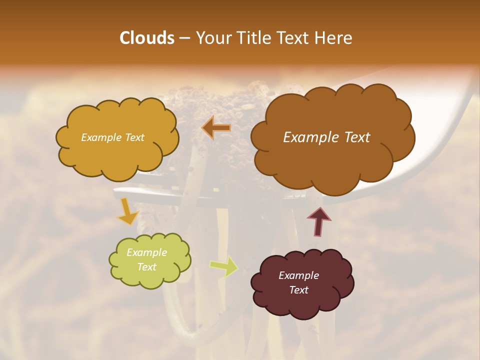 Cucina Bricciole Sugo PowerPoint Template