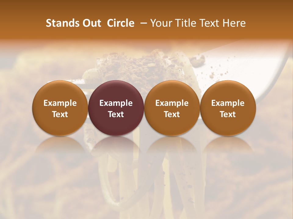 Cucina Bricciole Sugo PowerPoint Template