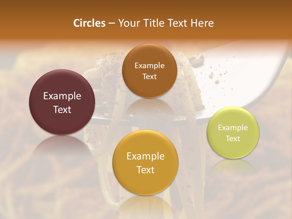 Cucina Bricciole Sugo PowerPoint Template