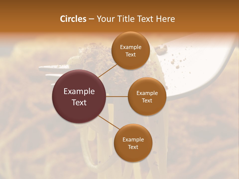 Cucina Bricciole Sugo PowerPoint Template