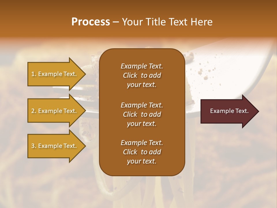 Cucina Bricciole Sugo PowerPoint Template