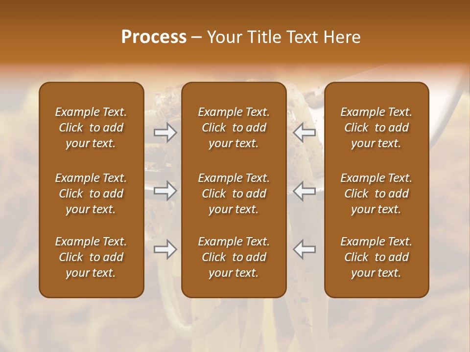 Cucina Bricciole Sugo PowerPoint Template