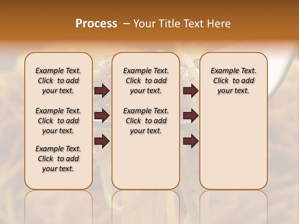 Cucina Bricciole Sugo PowerPoint Template