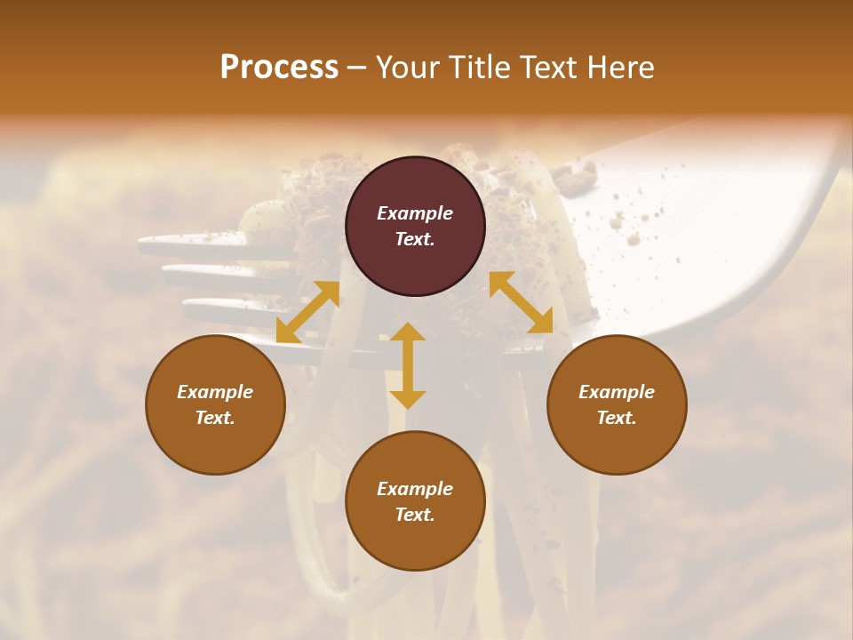 Cucina Bricciole Sugo PowerPoint Template