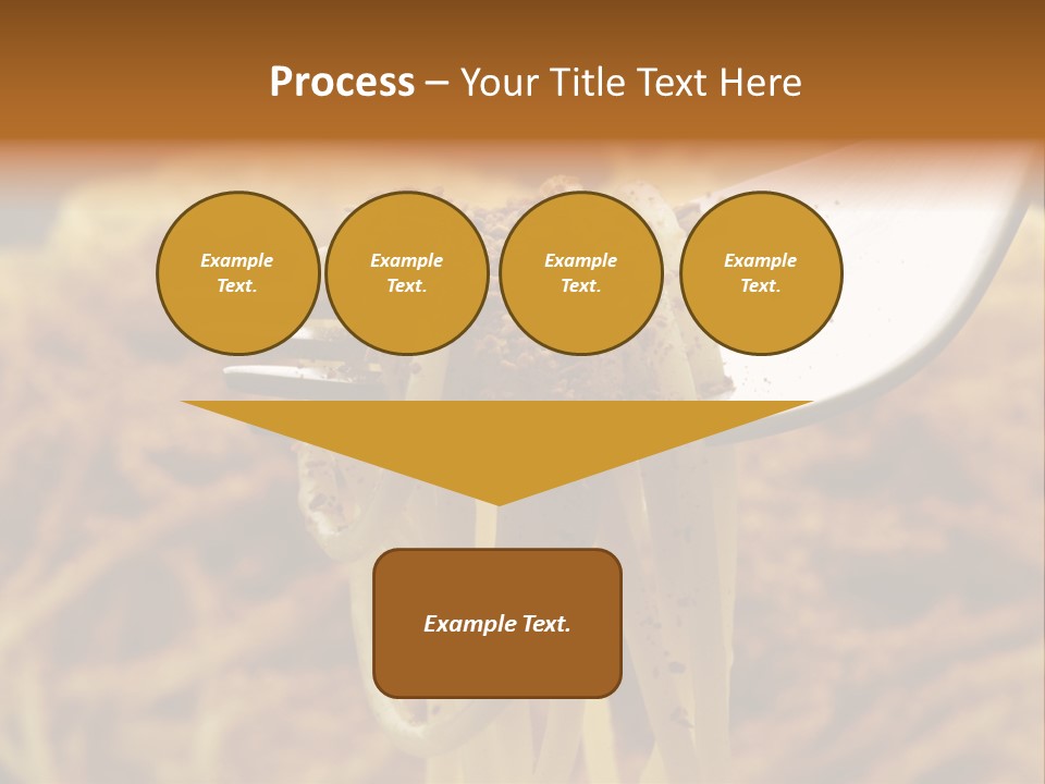 Cucina Bricciole Sugo PowerPoint Template