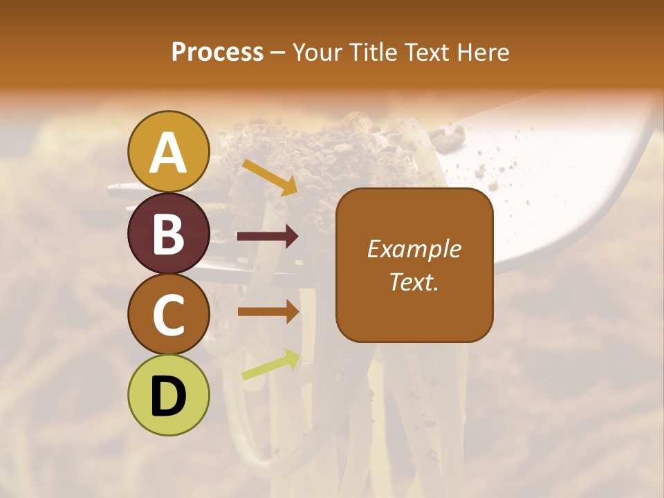 Cucina Bricciole Sugo PowerPoint Template