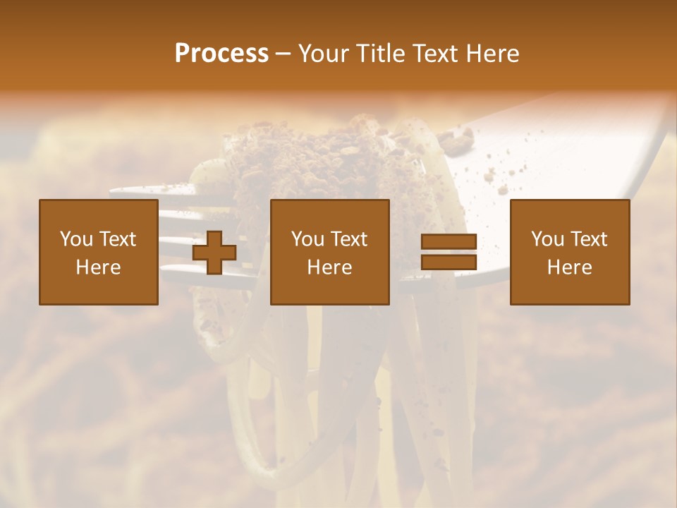 Cucina Bricciole Sugo PowerPoint Template