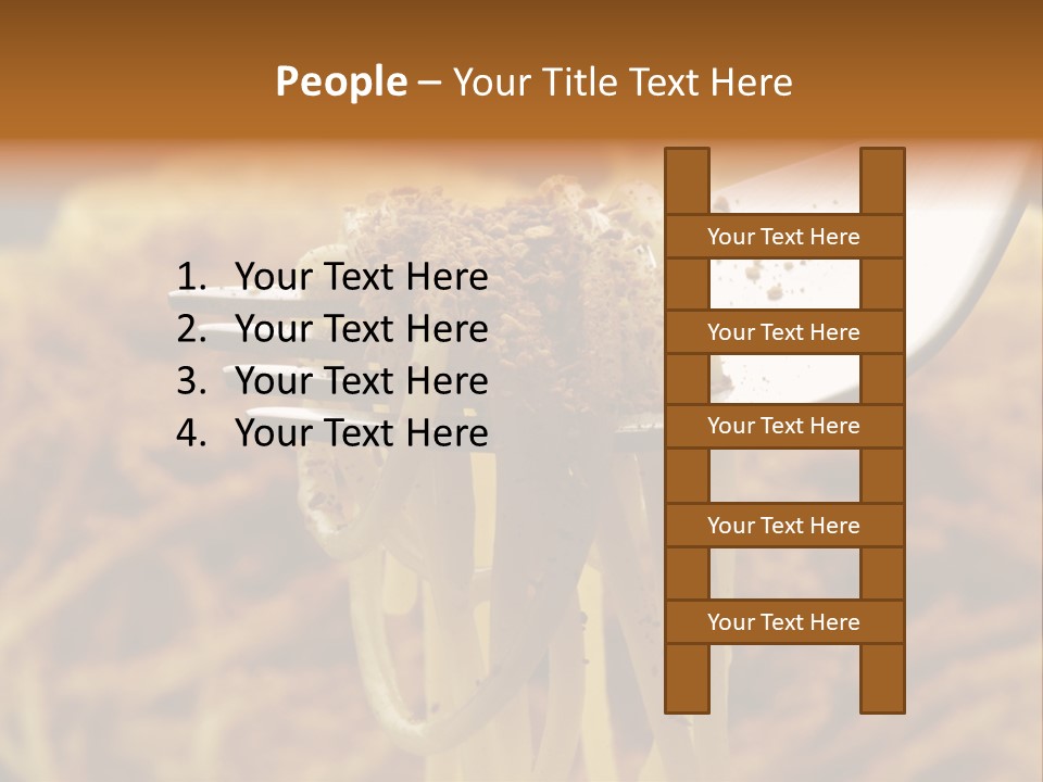 Cucina Bricciole Sugo PowerPoint Template