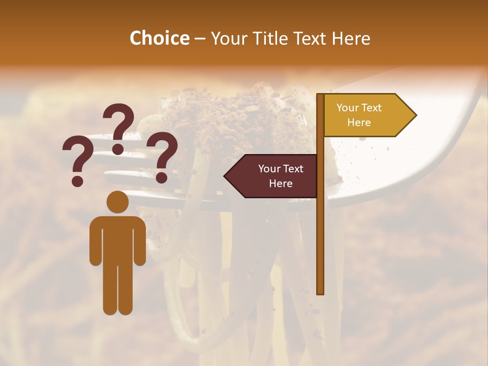 Cucina Bricciole Sugo PowerPoint Template