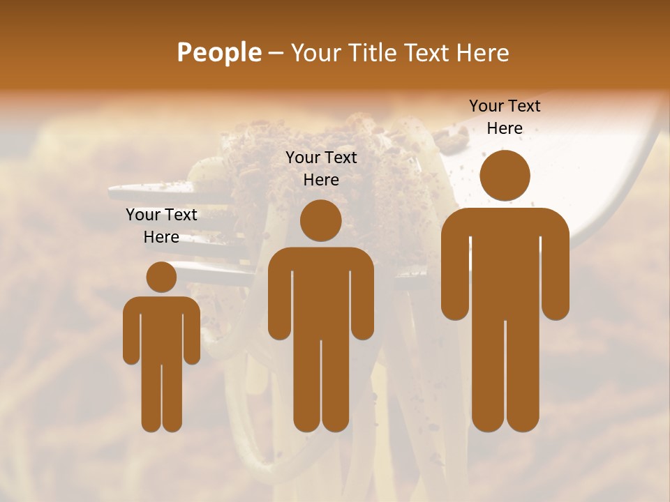 Cucina Bricciole Sugo PowerPoint Template