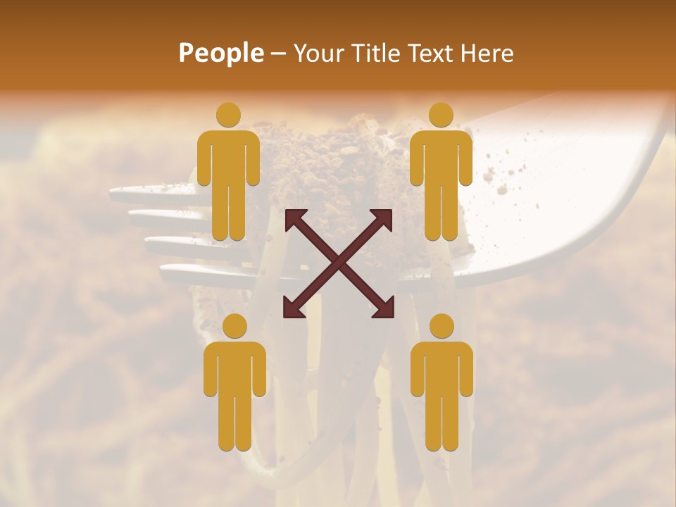 Cucina Bricciole Sugo PowerPoint Template