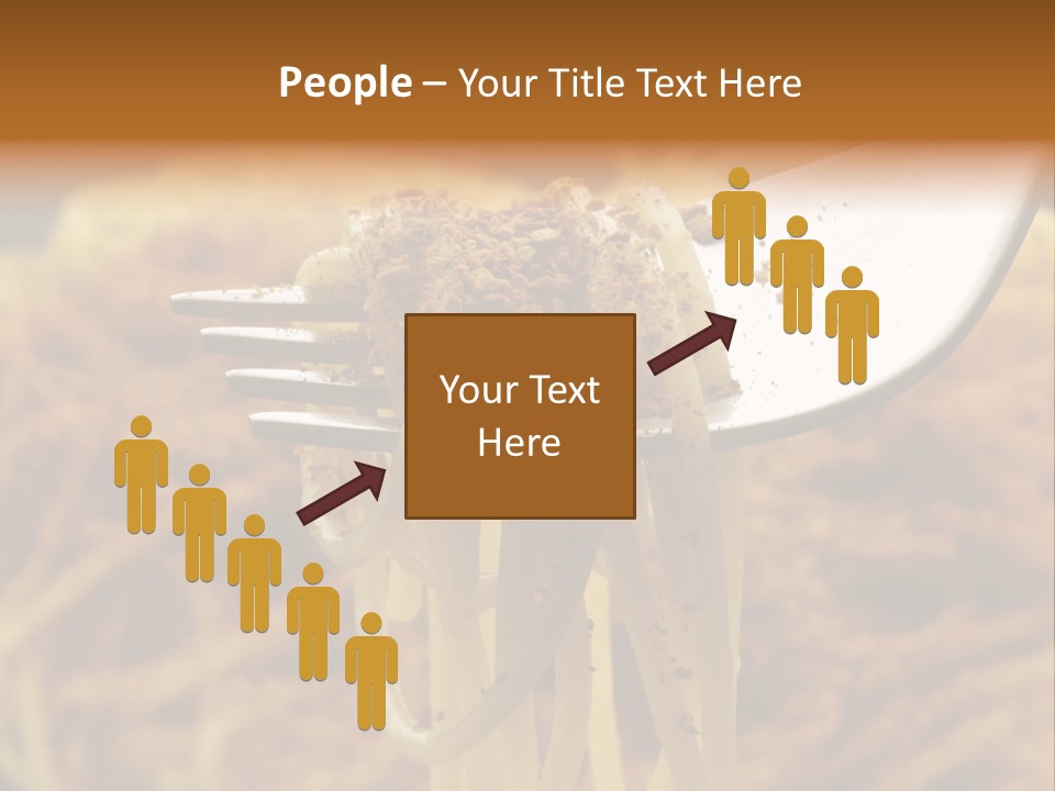 Cucina Bricciole Sugo PowerPoint Template