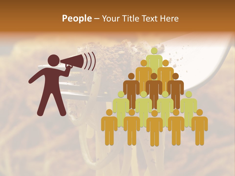 Cucina Bricciole Sugo PowerPoint Template