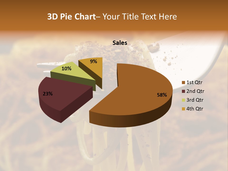 Cucina Bricciole Sugo PowerPoint Template