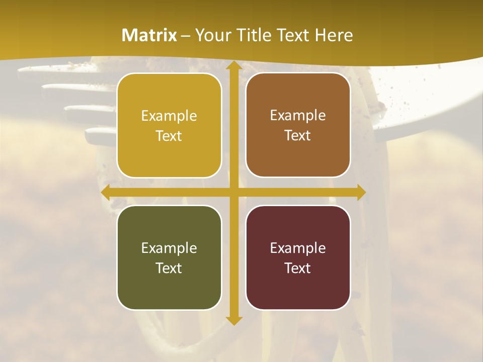 Paste Briciole Condimento PowerPoint Template