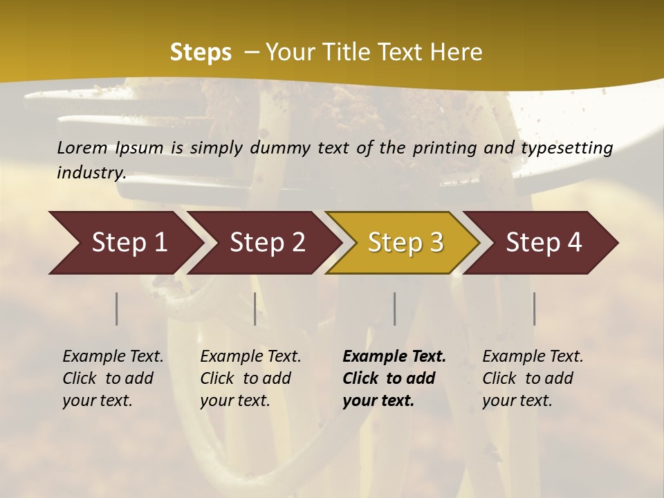 Paste Briciole Condimento PowerPoint Template