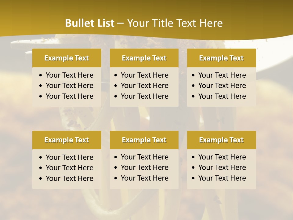 Paste Briciole Condimento PowerPoint Template
