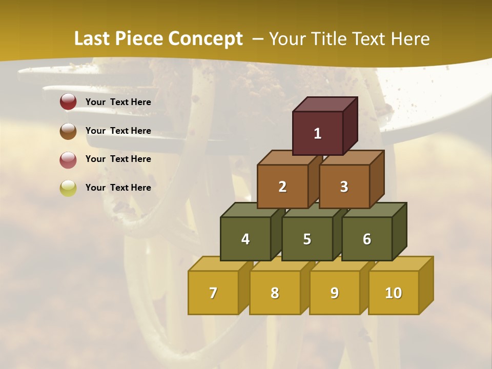 Paste Briciole Condimento PowerPoint Template