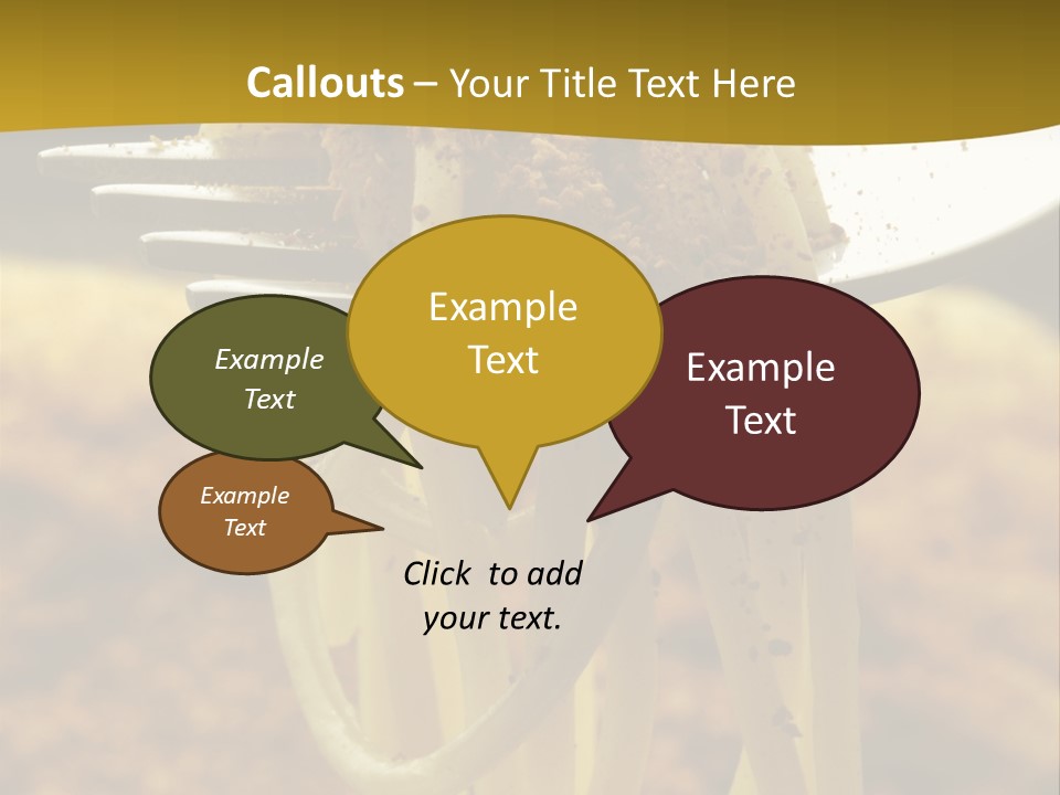 Paste Briciole Condimento PowerPoint Template