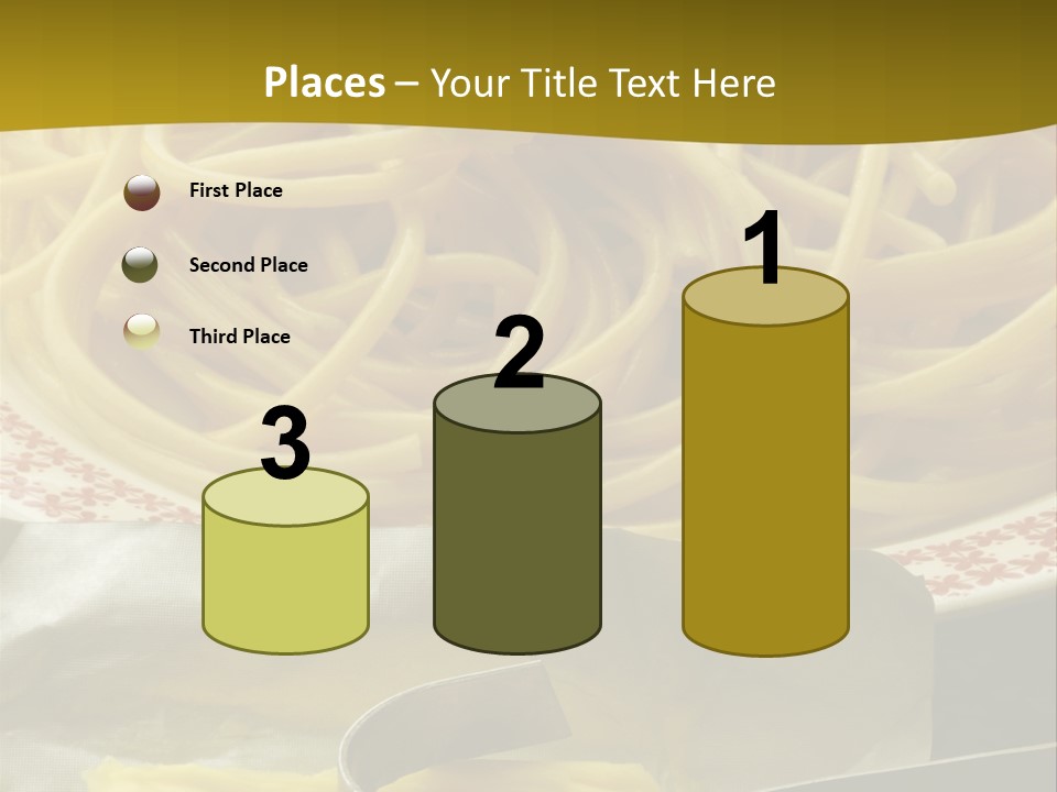 Piatto Ricciolo Cibi PowerPoint Template