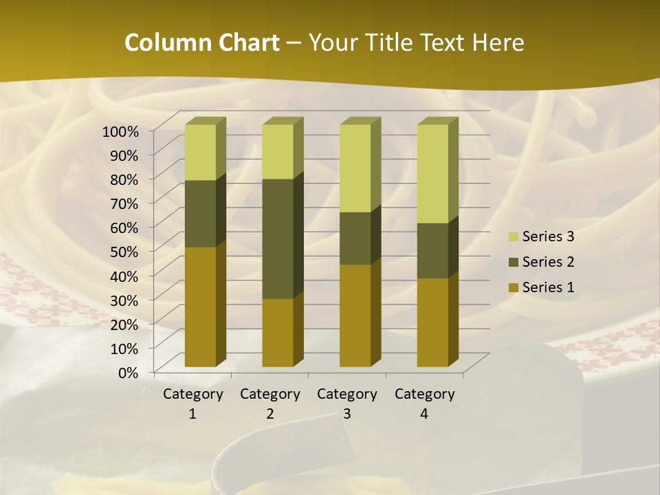 Piatto Ricciolo Cibi PowerPoint Template