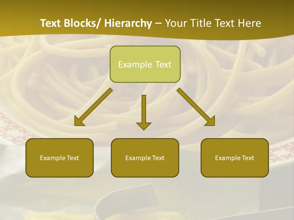Piatto Ricciolo Cibi PowerPoint Template