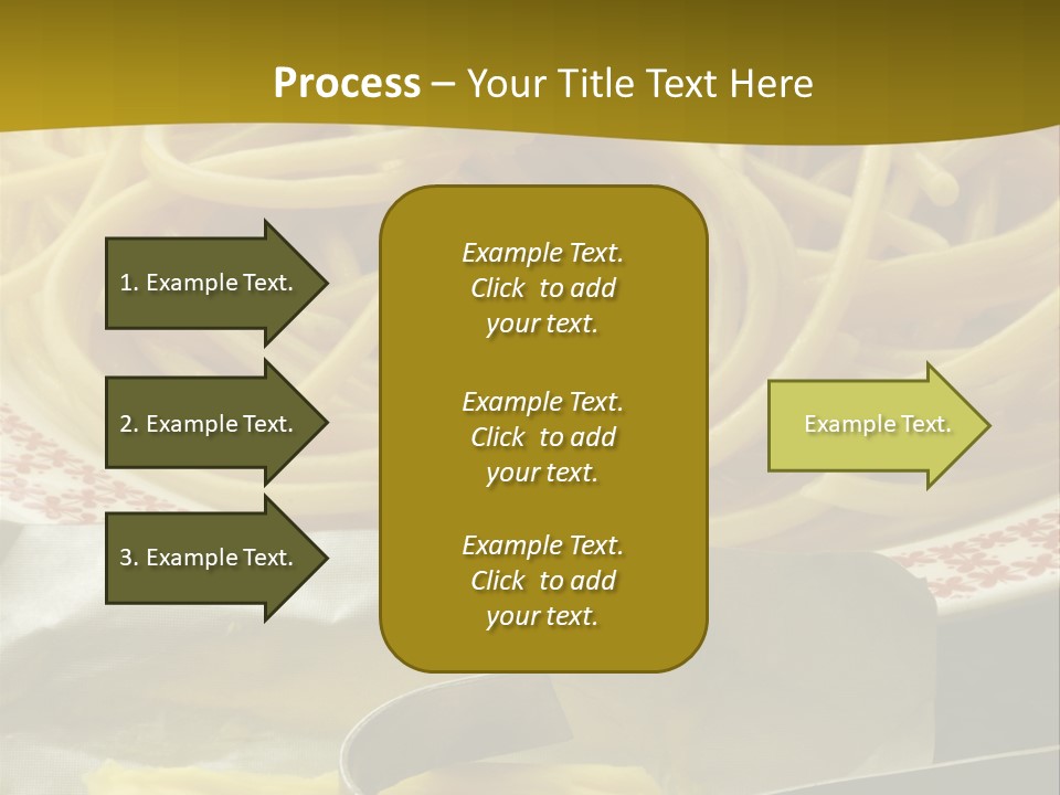 Piatto Ricciolo Cibi PowerPoint Template