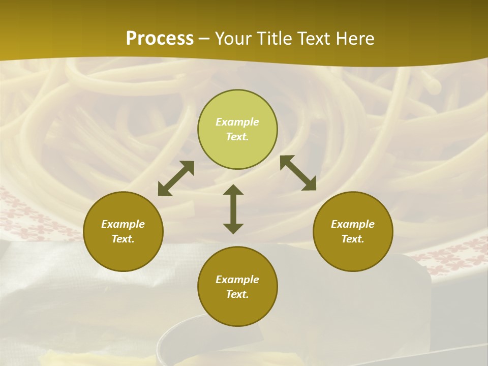 Piatto Ricciolo Cibi PowerPoint Template