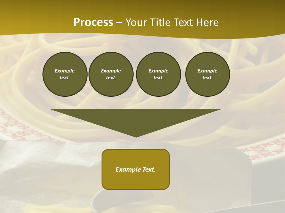 Piatto Ricciolo Cibi PowerPoint Template