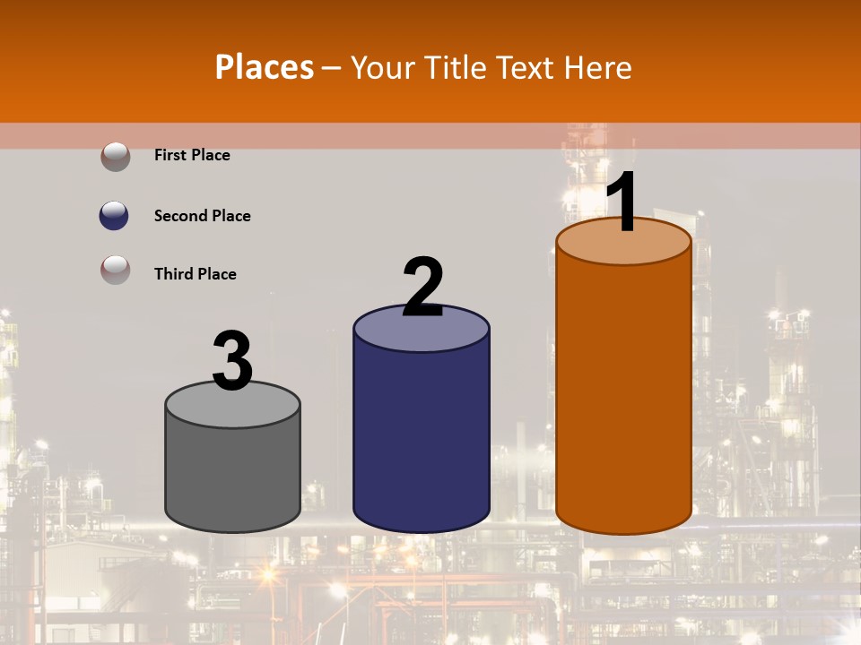 Fuel Tower Distillation PowerPoint Template