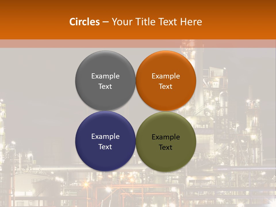 Fuel Tower Distillation PowerPoint Template