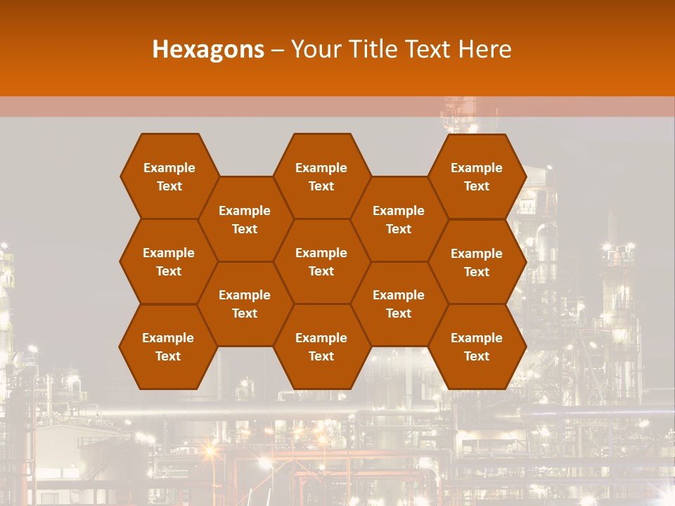 Fuel Tower Distillation PowerPoint Template